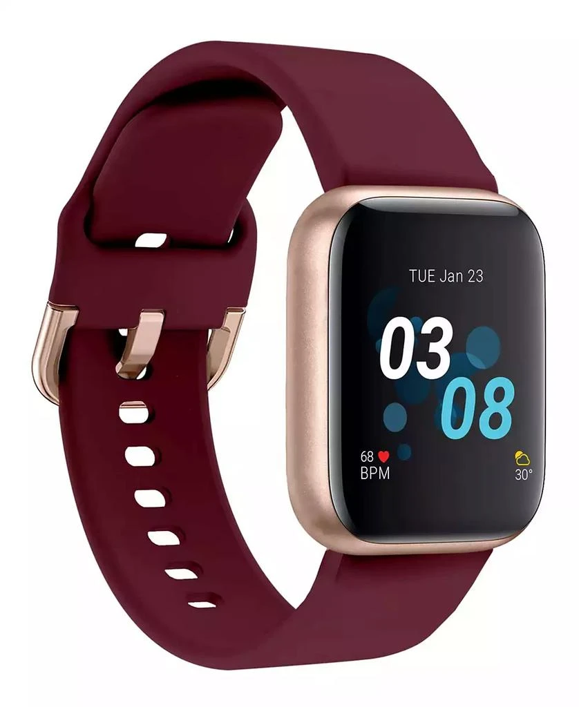 iTouch Air 3 Unisex Heart Rate Merlot Strap Smart Watch 2