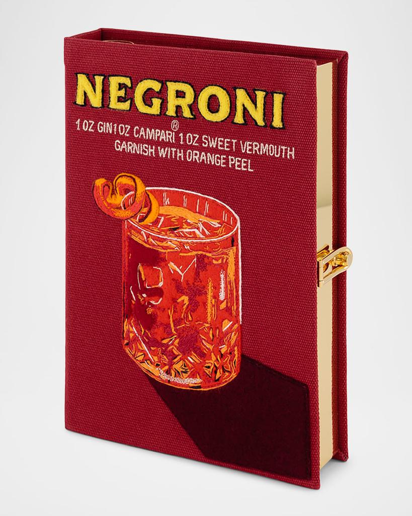 Olympia Le-Tan Negroni Book Clutch Bag