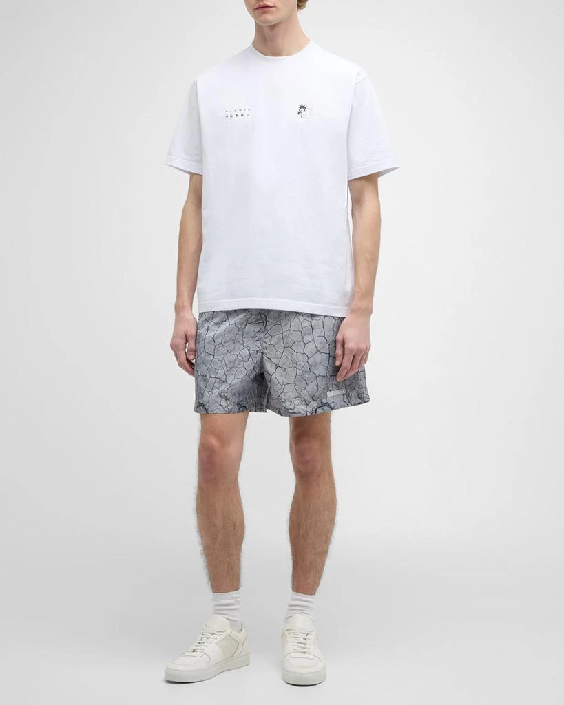 Stampd Men's Cracked Sand Trunks 3