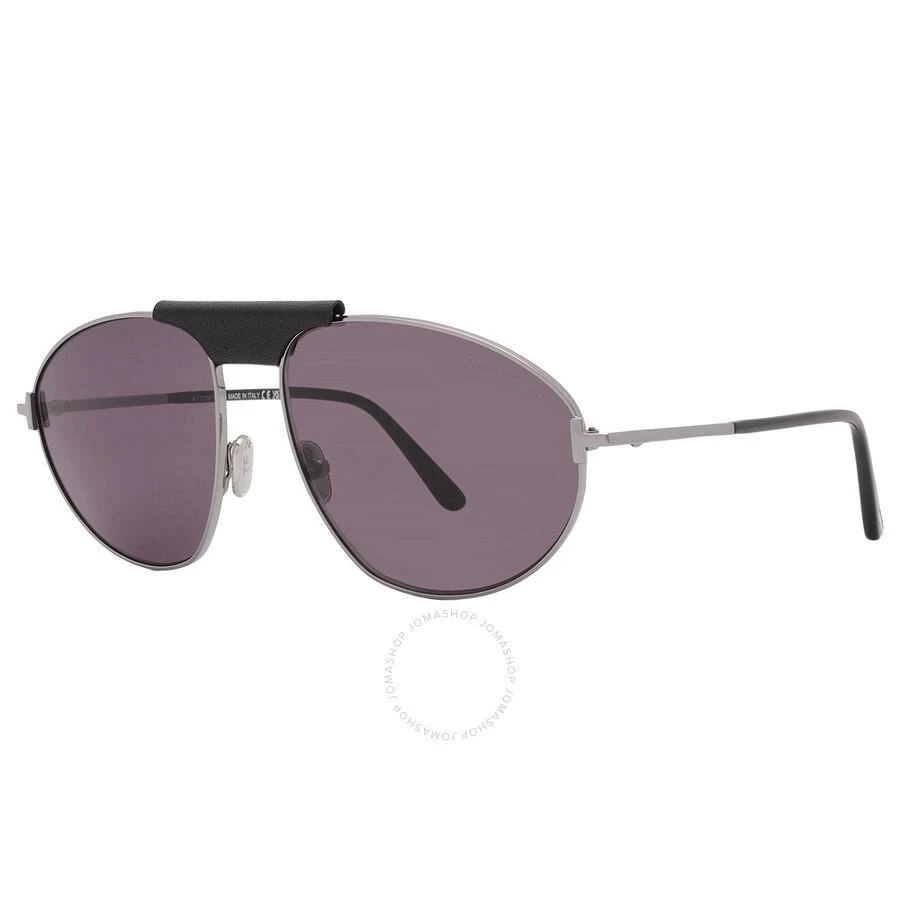 Tom Ford Ken Smoke Pilot Men's Sunglasses FT1095 14A 60 2