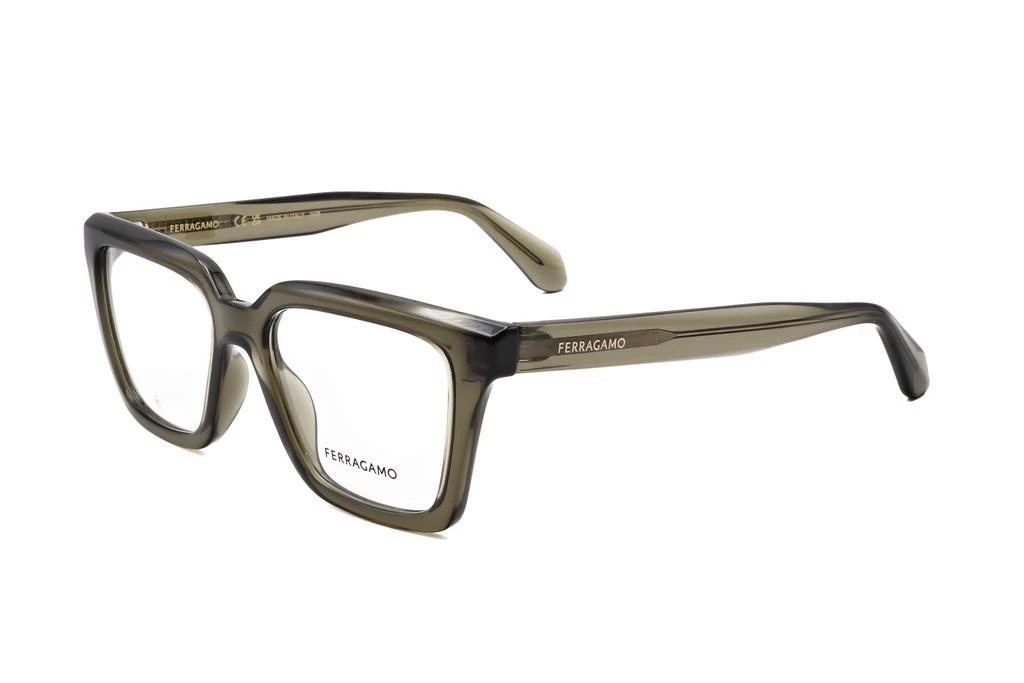 Salvatore Ferragamo Ferragamo Unisex 52 mm Green Opticals