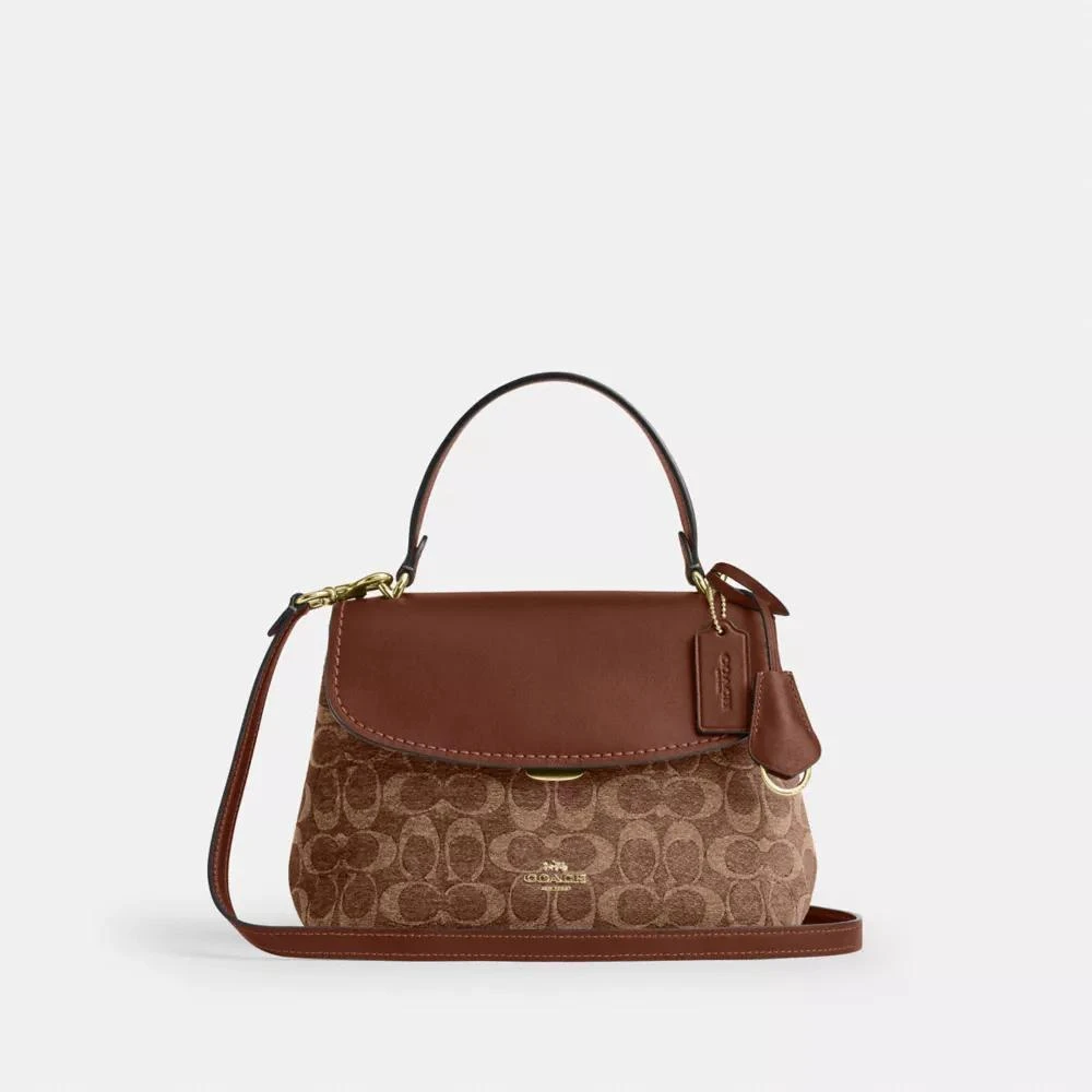 Coach Emory Top Handle Bag In Signature Chenille
