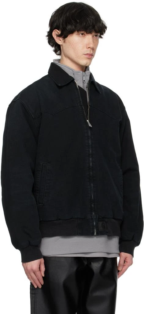 Carhartt WIP Black OG Santa Fe Jacket 2