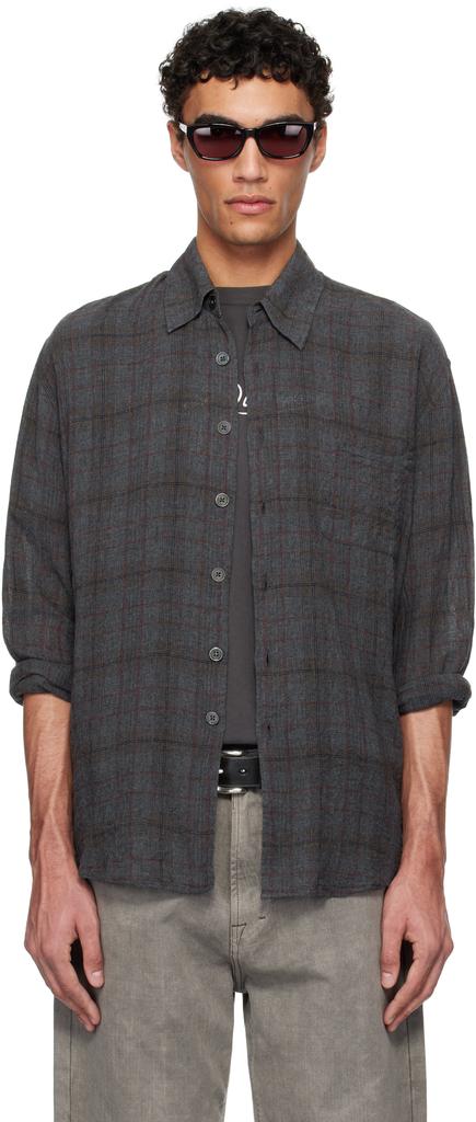 シャツ Our Legacy Cappuccino Linen Blend Shirt Our Legacy Cappuccino Linen Blend Shirt Our Legacy