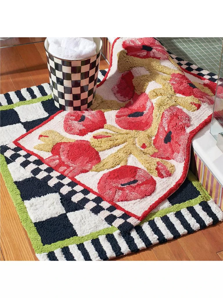 MacKenzie-Childs Courtly Check Bath Mat 4