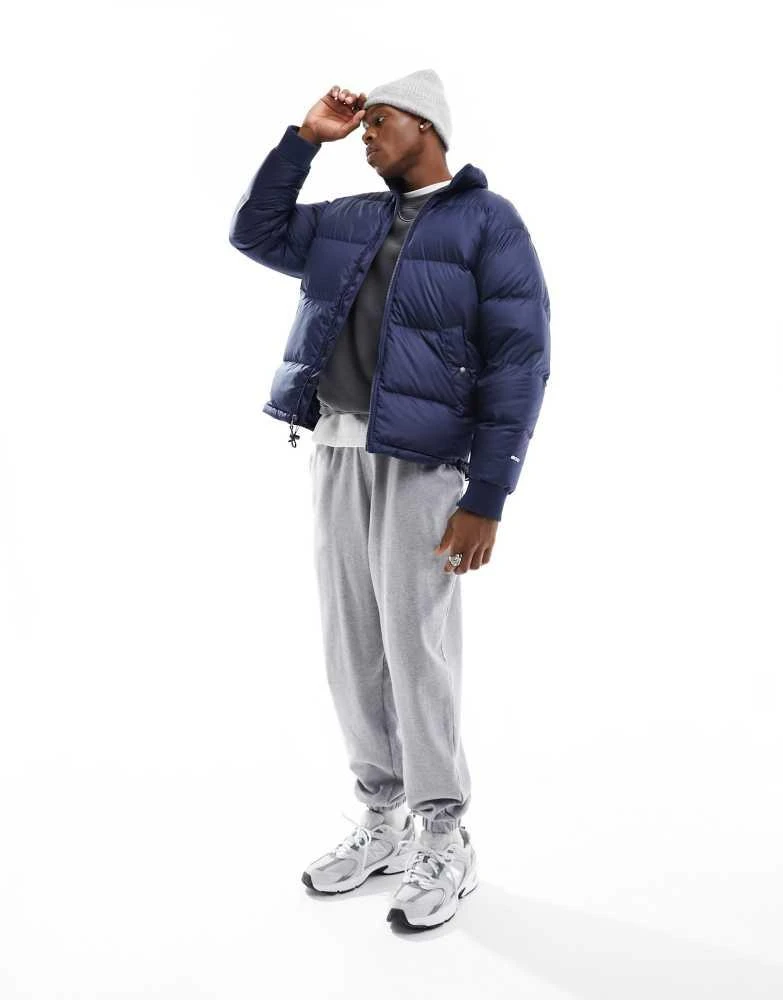The North Face The North Face Heritage Paralta down puffer jacket in navy 2