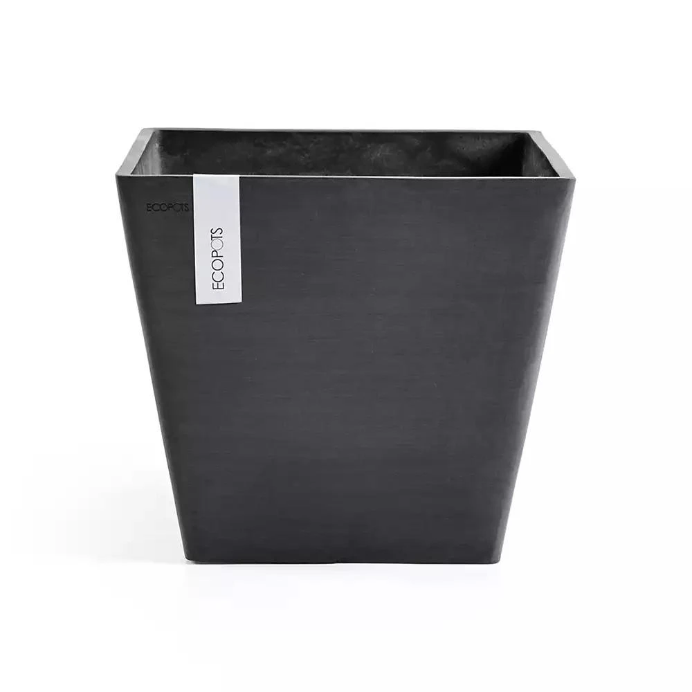 ECOPOTS 12in Rotterdam Indoor and Outdoor Square Planter