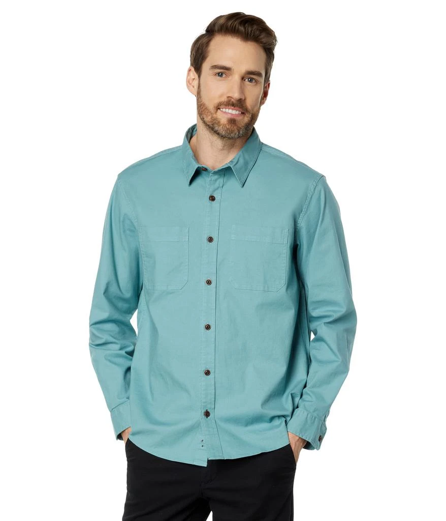 L.L.BEAN BeanFlex Twill Shirt Long Sleeve Traditional Fit 1