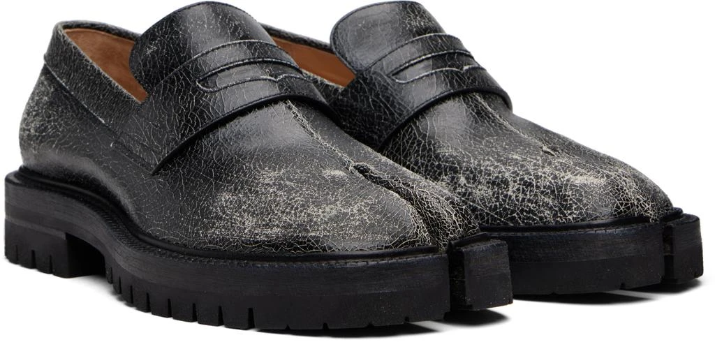 MAISON MARGIELA Black
White Tabi County Loafers 4