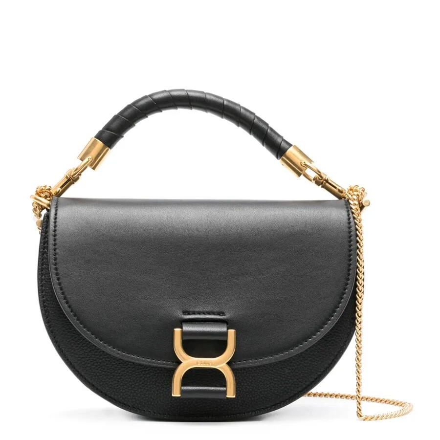 Chloé Marcie Leather Crossbody Bag 1