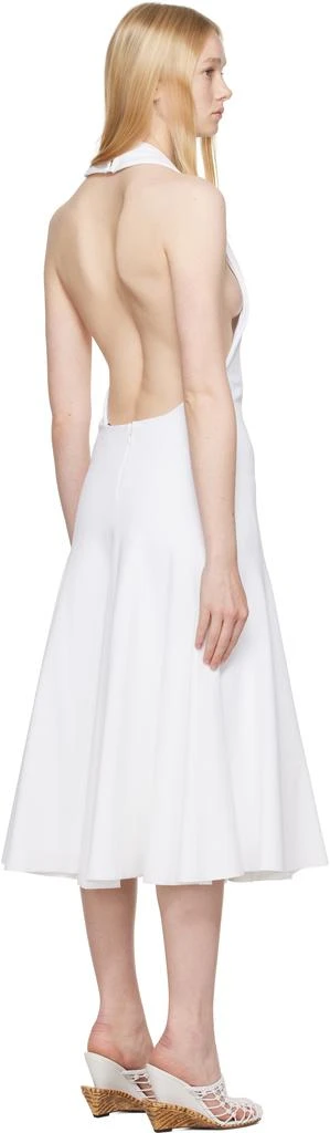 Jacquemus White La Casa 'The Favola' Midi Dress 3