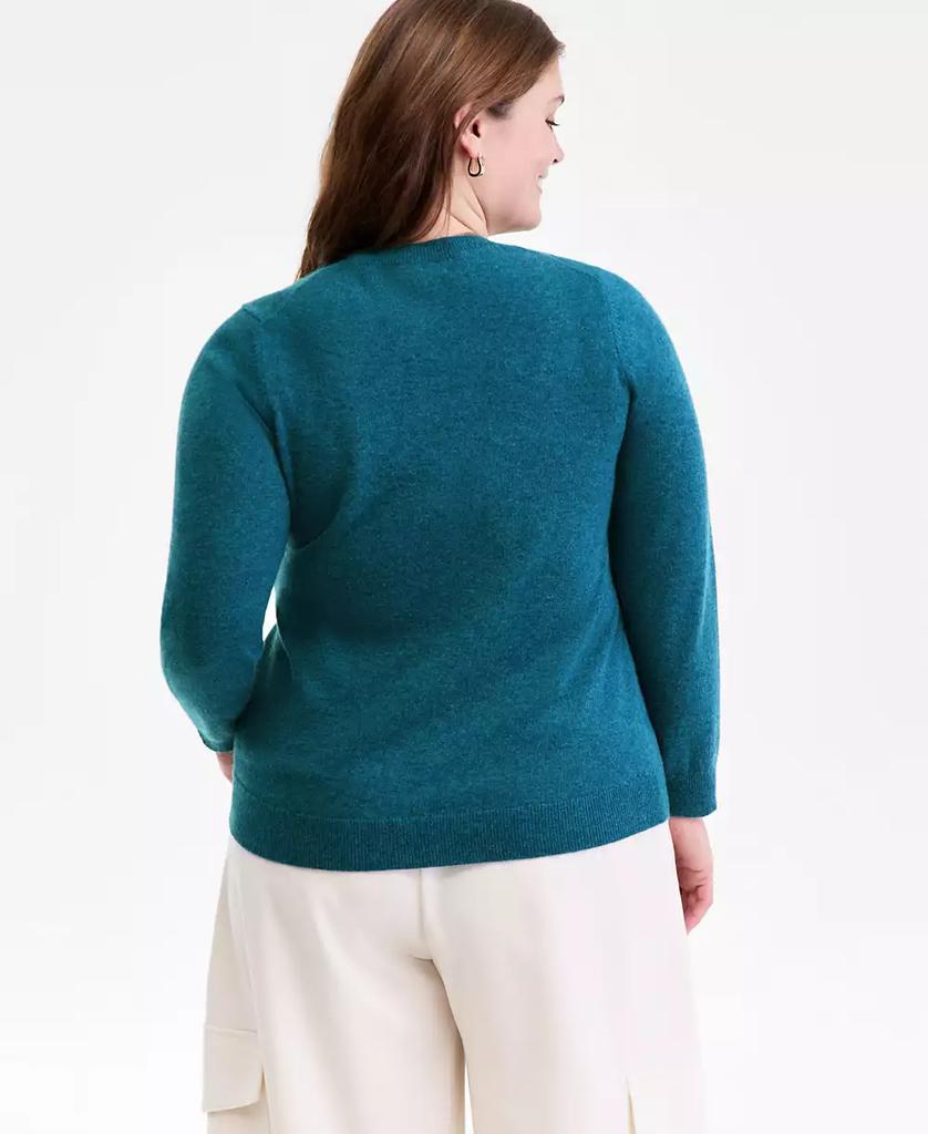 Charter Club 100% Cashmere Women's V-Neck Long-Sleeve Sweater, PXS-3X, Macy's Exclusive