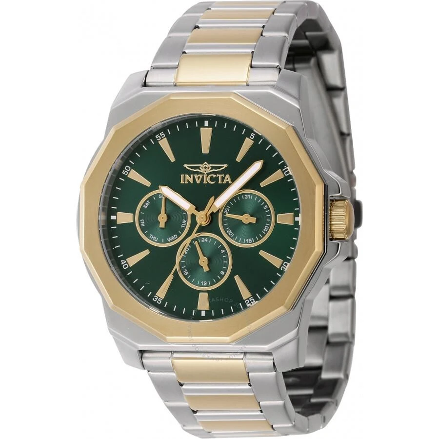 Invicta Speedway Quartz Green Dial Men's Watch 46847 1