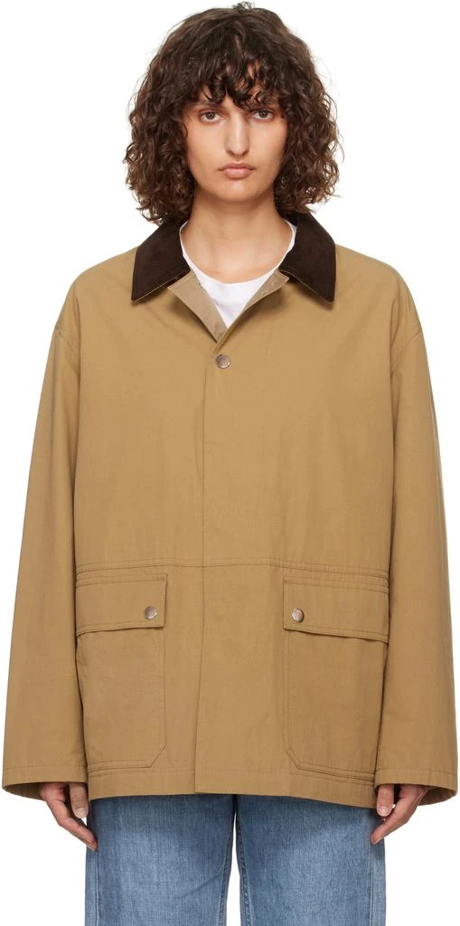 The Row Beige Frank Jacket 1