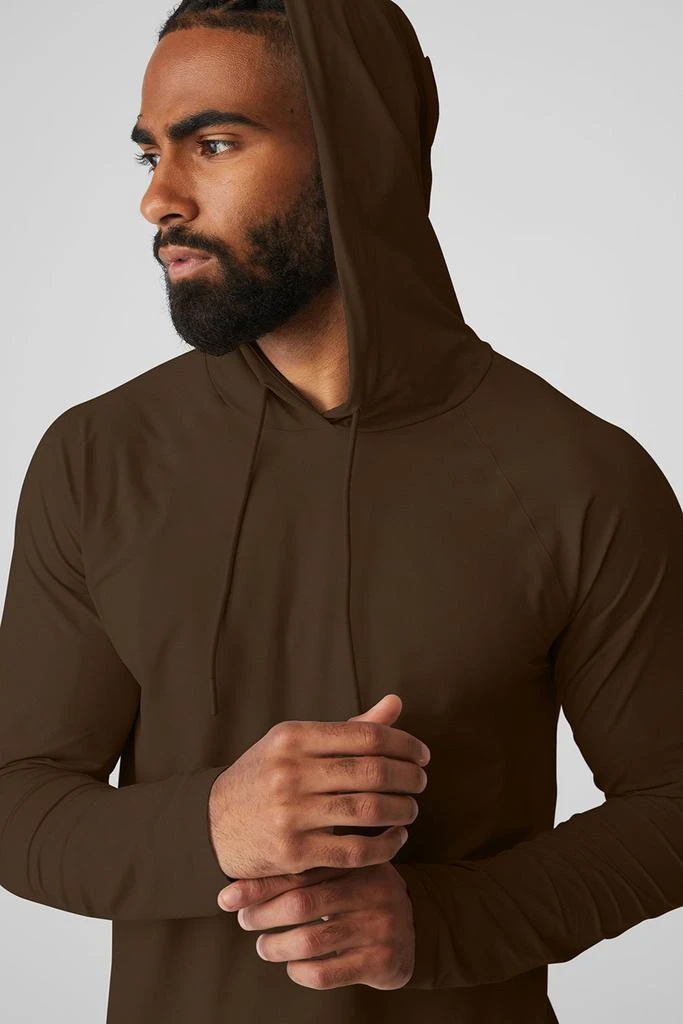 Alo Idol Hooded Runner - Espresso 4