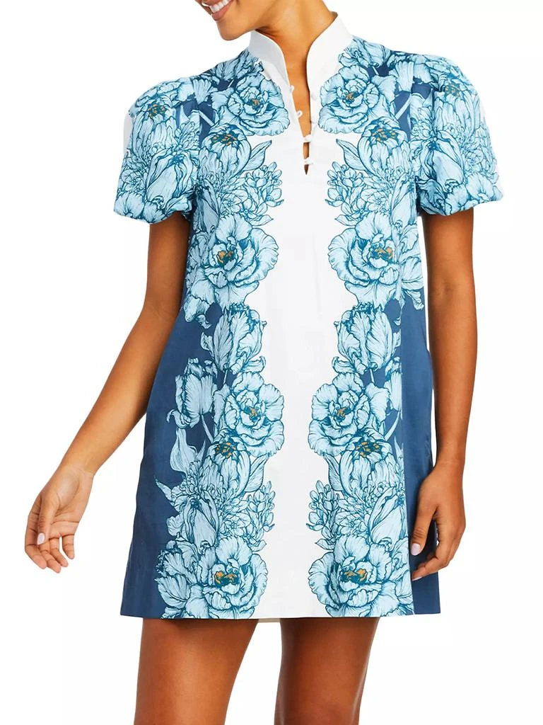 Mestiza New York Elliana Floral Linen-Cotton Minidress 3