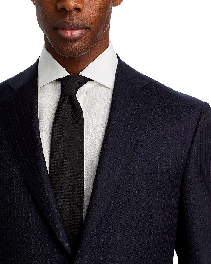 Canali Siena Tonal Herringbone Stripe Classic Fit Suit 5