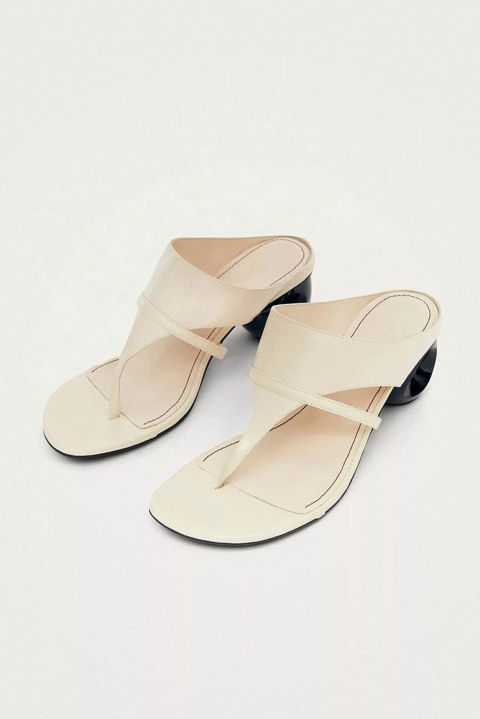 ALOHAS ALOHAS Dystaria Leather Thong Sandal 4