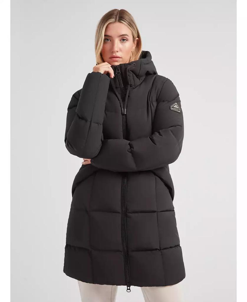 Jack1t Women's Long Sleeve Star Down Coat