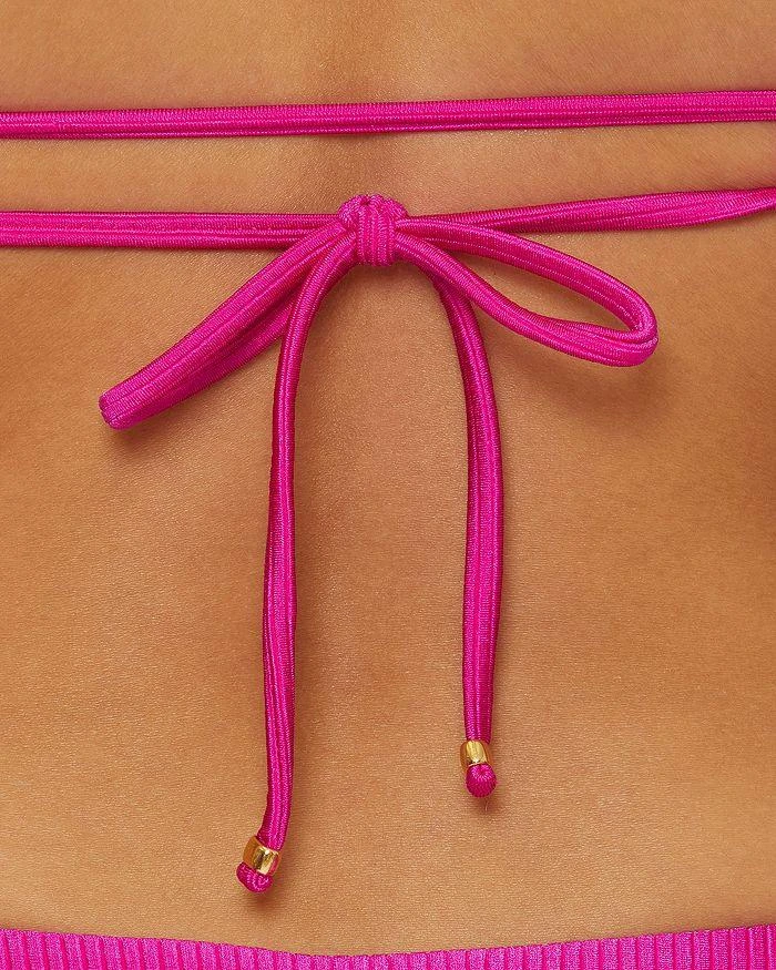 Becca Monte Carlo Mira Rib Halter Bikini Top 5