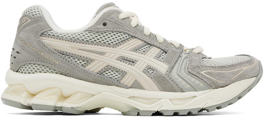 Asics Gray & Off-White Gel-Kayano 14 Sneakers