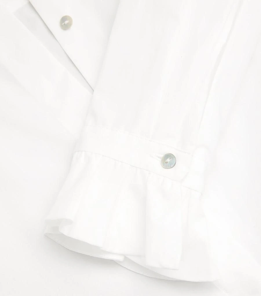 Claudie Pierlot Cotton Pie-Crust Collar Shirt 5