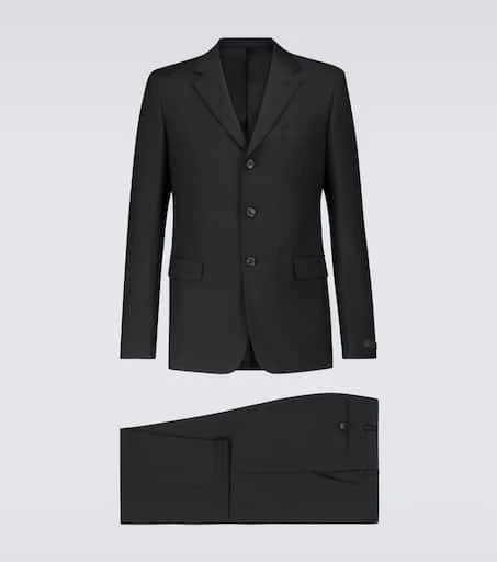 Prada Formal wool and mohair-blend suit 1
