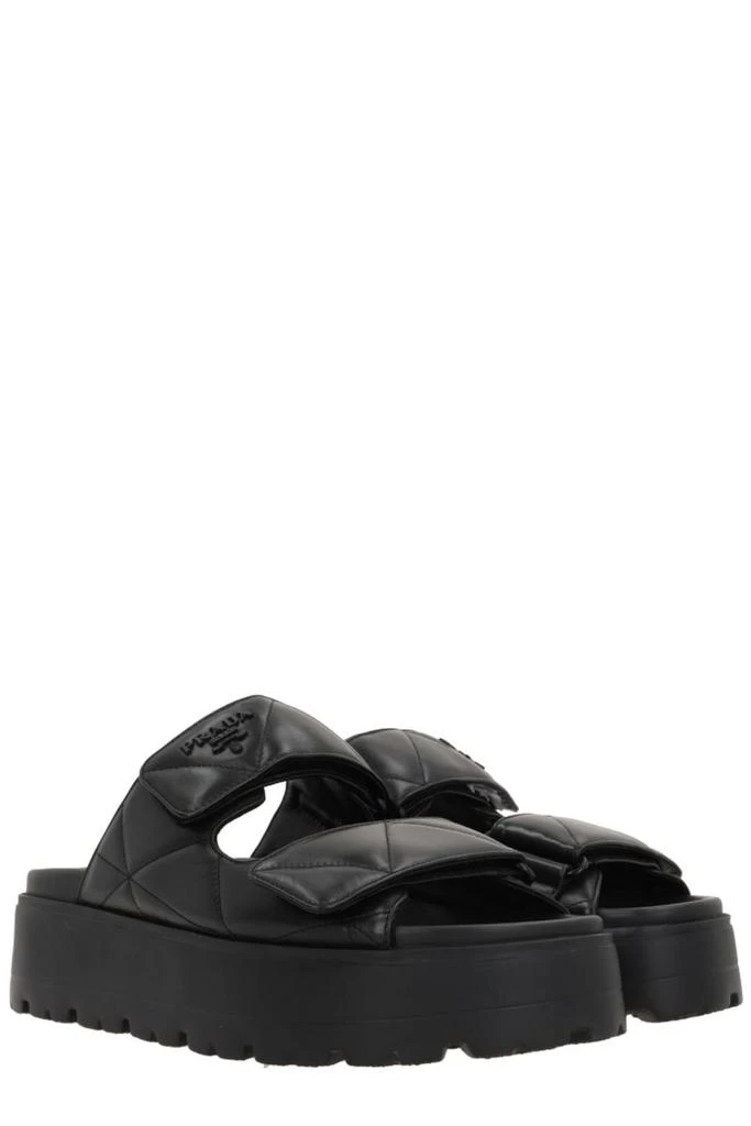 Prada Prada Quilted Slip-On Sandals 2