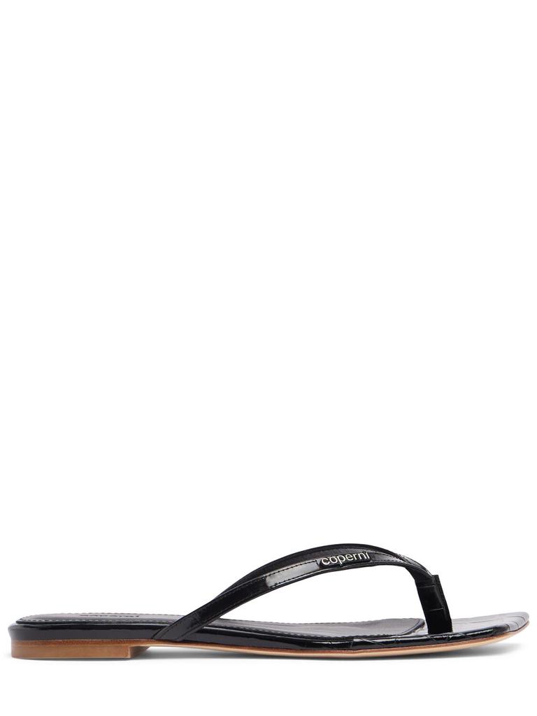 COPERNI Holographic Logo Mules - - Blue/Black - Vegan