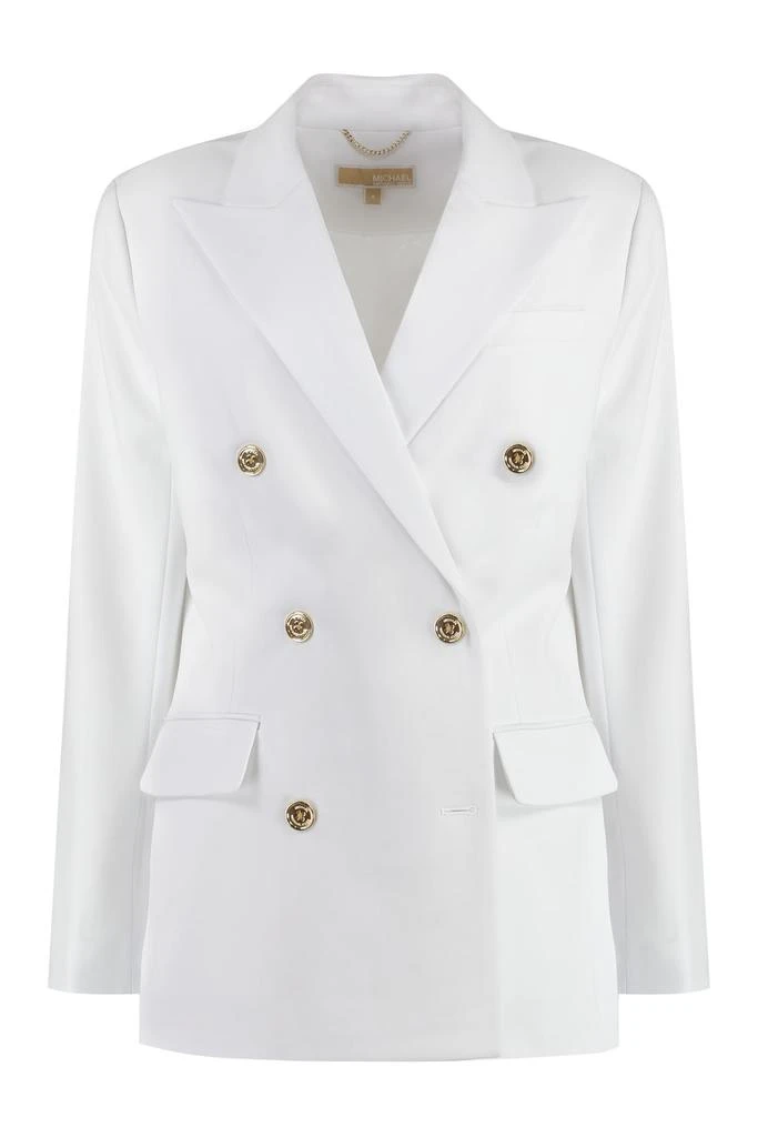 Michael Kors Double-breasted Crepe Blazer 1