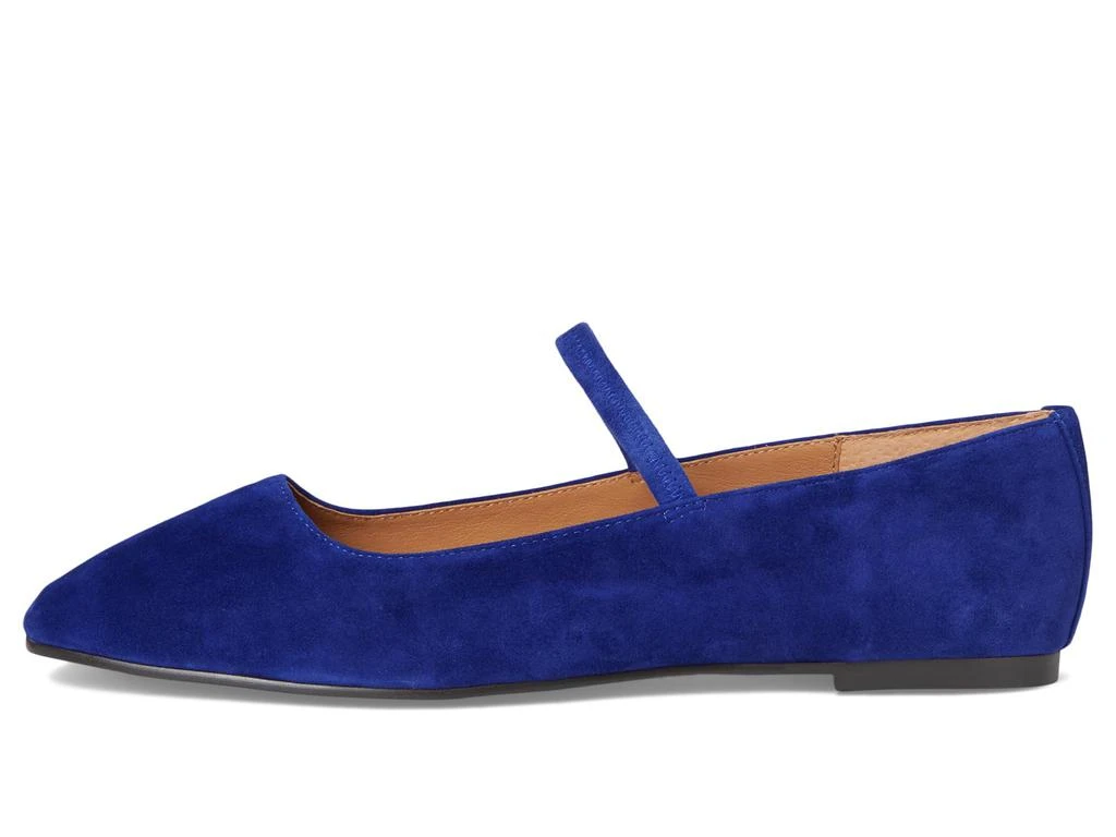 Madewell The Greta Ballet Flat In Suede 4