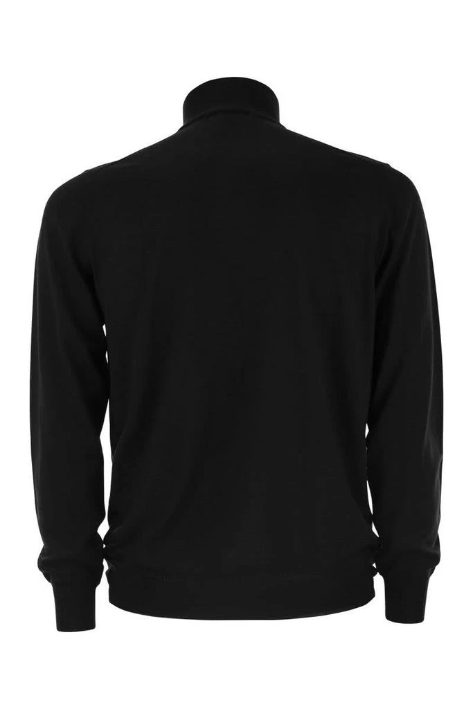 Fedeli Fedeli Favonio - Superfine Wool Half-Zip Sweater 2