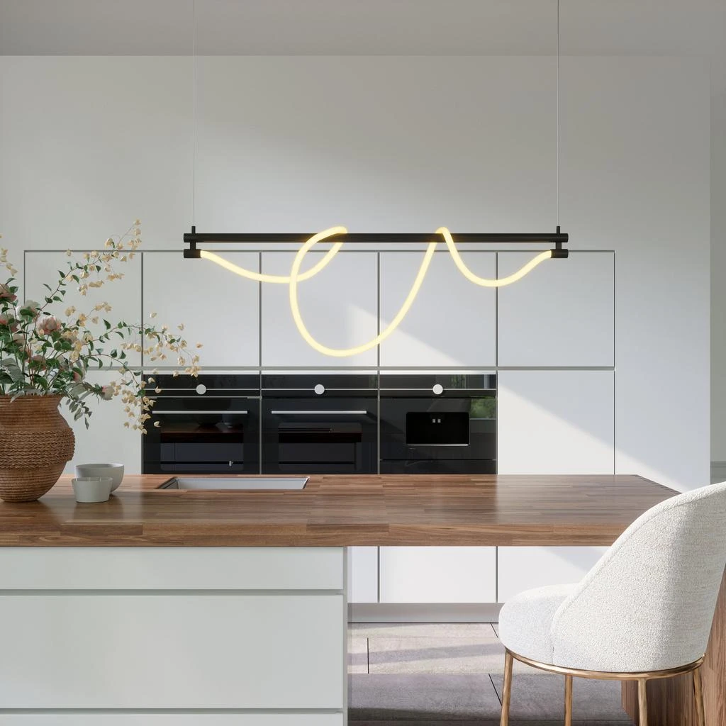 Hivvago Adder Ceiling Lamp Black 2