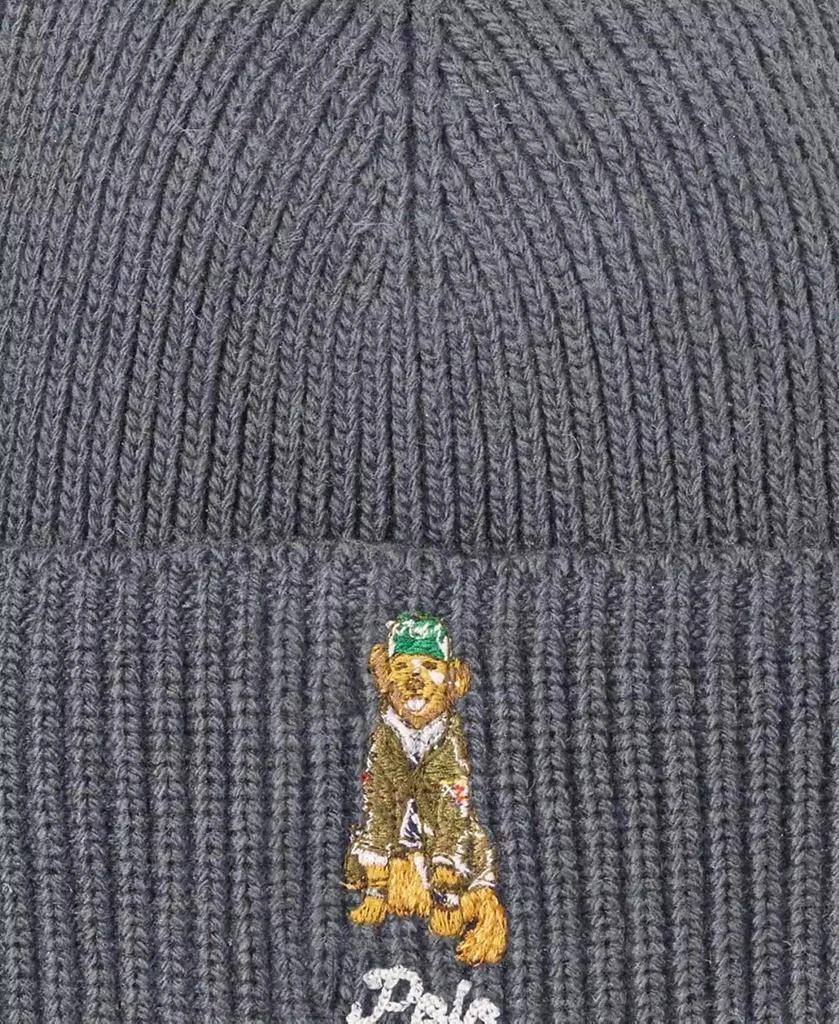 Ralph Lauren Men's Preppy Golden Retriever Beanie 2