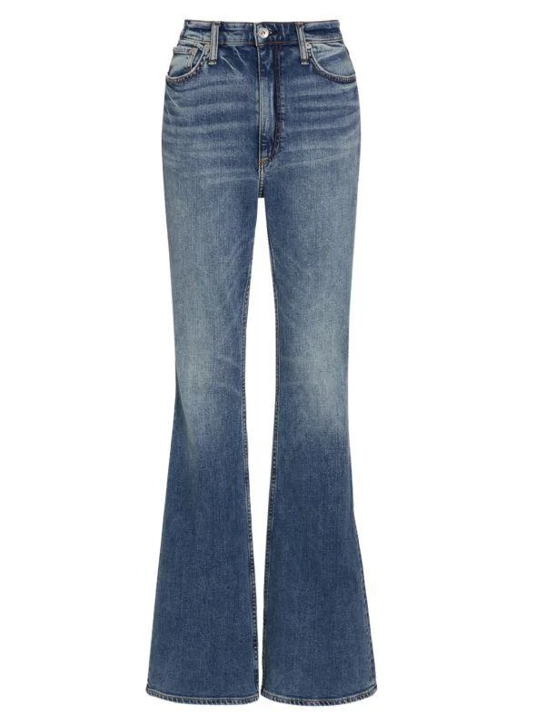 Rag & Bone Casey High Rise Flare Jeans 5