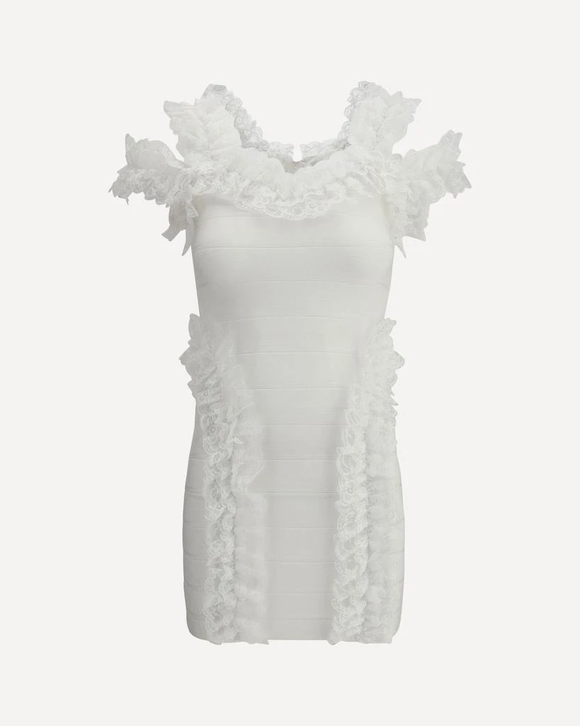Knit Ruffle mini Dress  On Sale Now with Up to 48% Off | Discover  Exclusive Deals & Savings at BeyondStyle  Authentic Self Portrait  clothing|clothing|knit-ruffle-mini-dress|brand:self-portrait |carryover:no|cat:dresses|cerimonia_selection|foto si ...