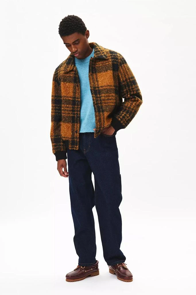 Native Youth Native Youth Ramos Boucle Plaid Fleece Jacket 2