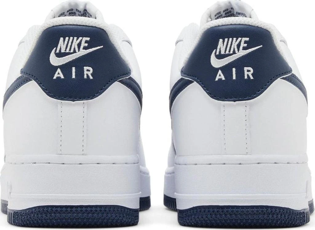 NIKE Air Force 1 '07 White Midnight Navy 5