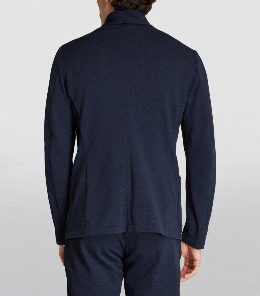Emporio Armani Nehru-Collar Blazer 4