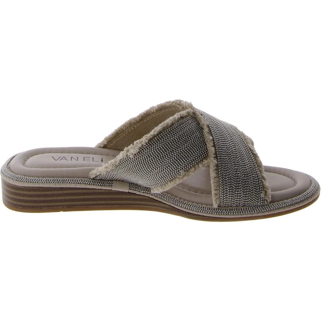 Vaneli Womens Cavas Round toe Slide Sandals 3