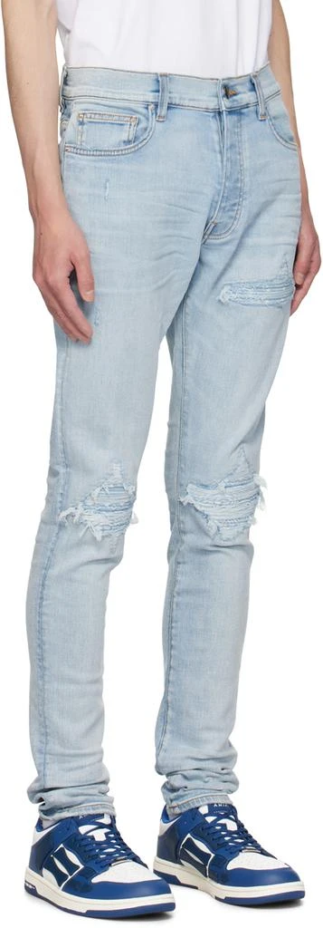 AMIRI Indigo MX1 Bandana Jacquard Jeans 2