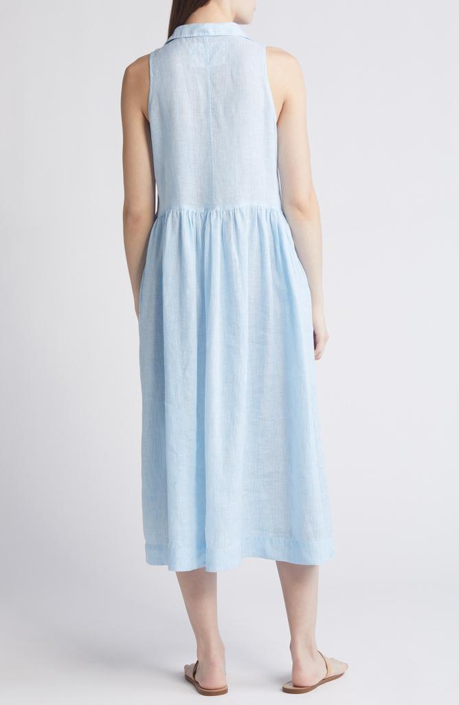 Frank & Eileen Daphne Linen Maxi Shirtdress