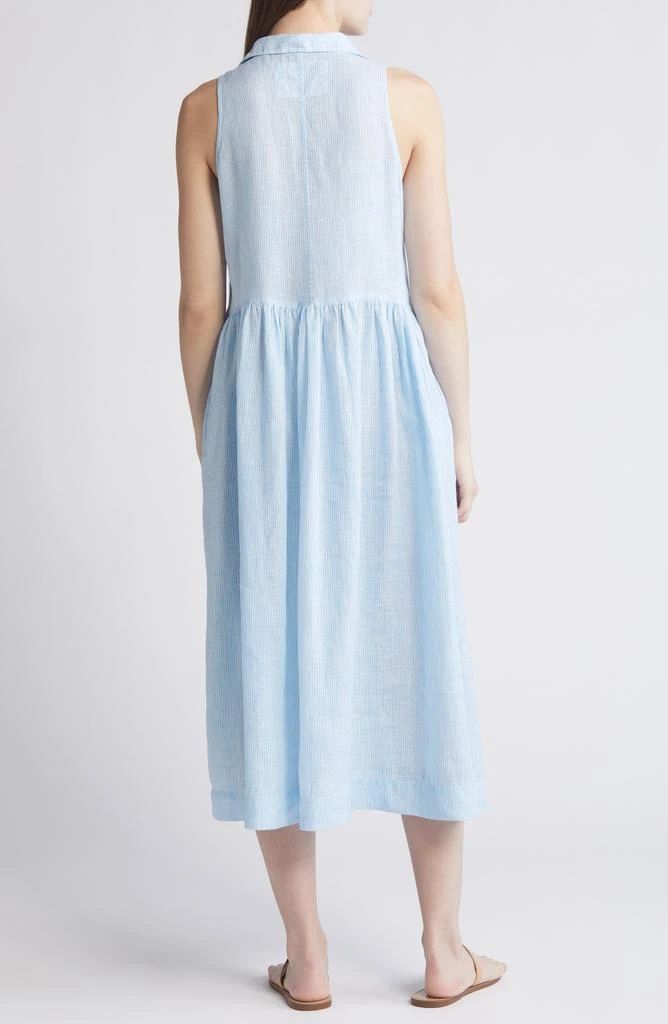 Frank & Eileen Daphne Linen Maxi Shirtdress 2