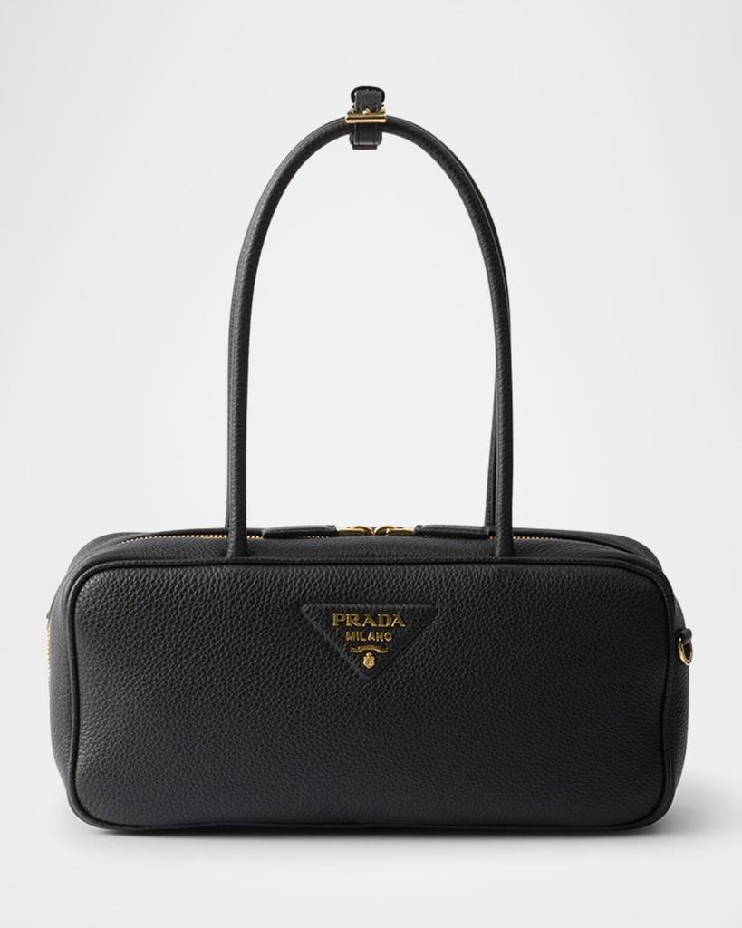 バッグ Prada Black Satin Handbag Black Prada Re-Edition mini satin bag with crystals | PRADA
