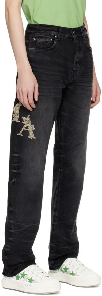 AMIRI Black Baroque Jeans 2