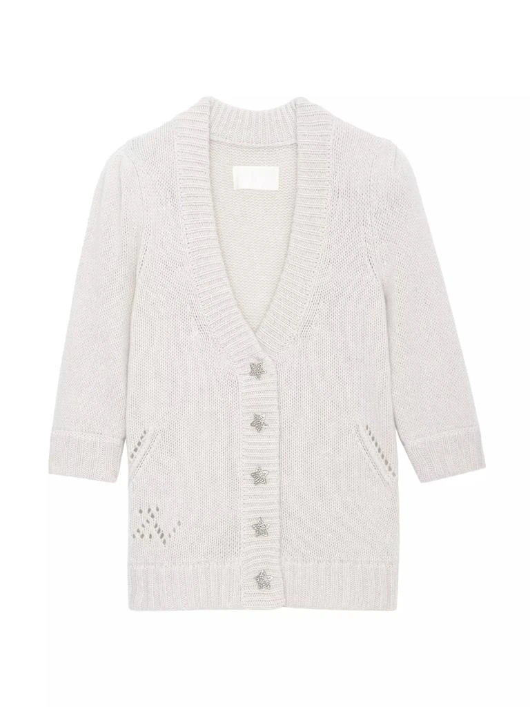 ZADIG & VOLTAIRE Cashmere Star-Button Cardigan 1
