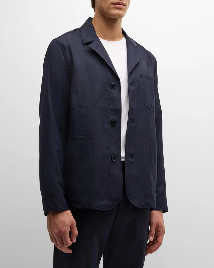 Officine Generale Men's Sycamore Fresco Wool Jacket 1