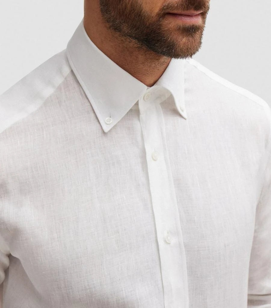 Hugo Boss Linen Long Shirt 6