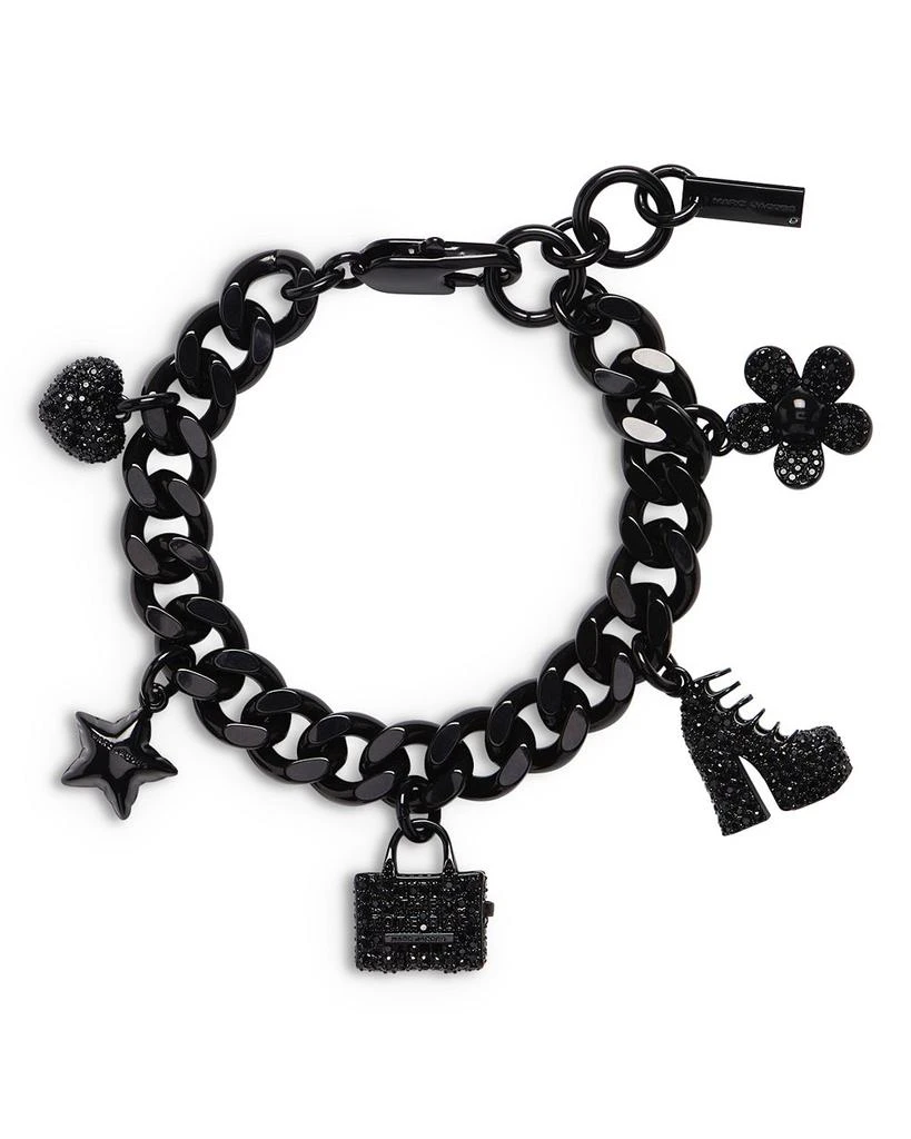 Marc Jacobs Mini Icon Pavé Charm Bracelet 1