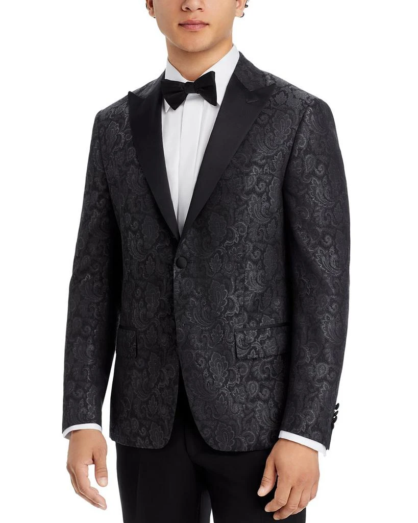 Robert Graham Metallic Paisley Jacquard Modern Fit Dinner Jacket 3